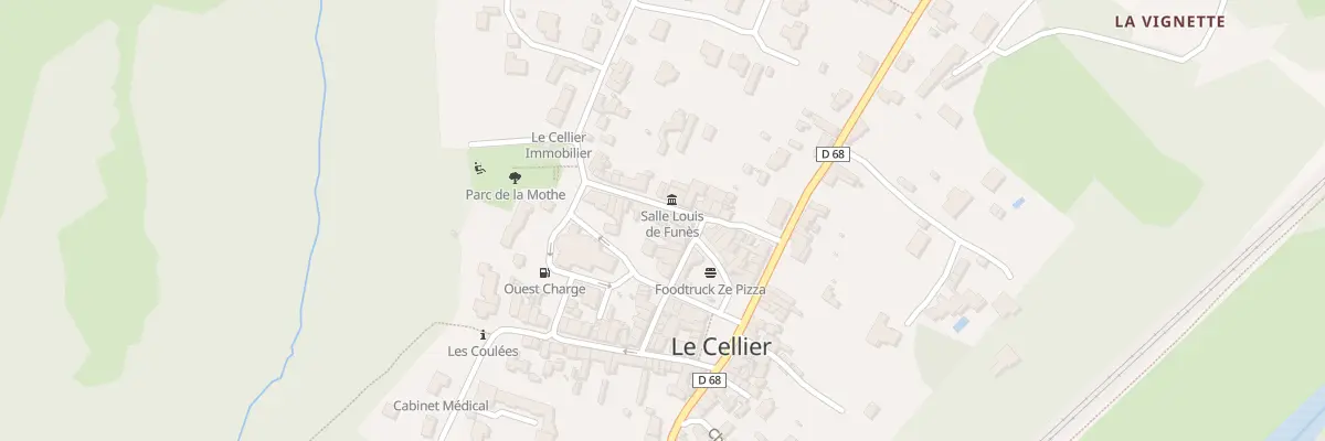 Plan du 8 Rue de Bel Air au Cellier