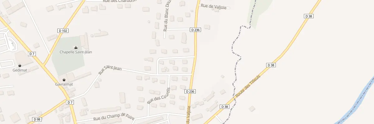 Plan du 6 Rue des Hauts Vents à Gavray-sur-Sienne