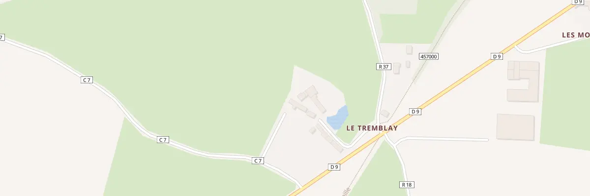 Plan du 6 Le Tremblay à Mouzeil