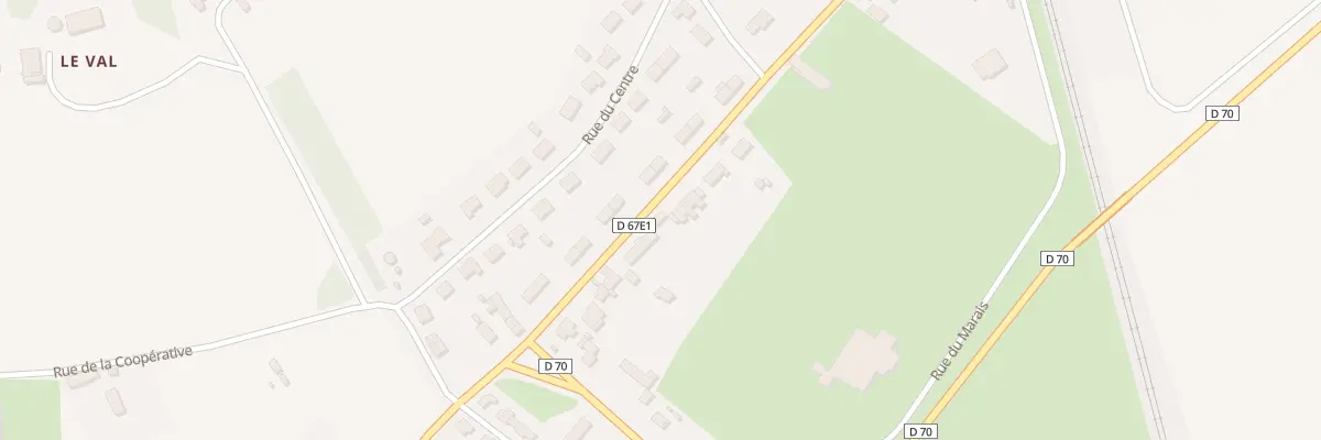 Plan du 44 Rue du Cap Rex Combs -Chef du à Sainte-Mère-Église