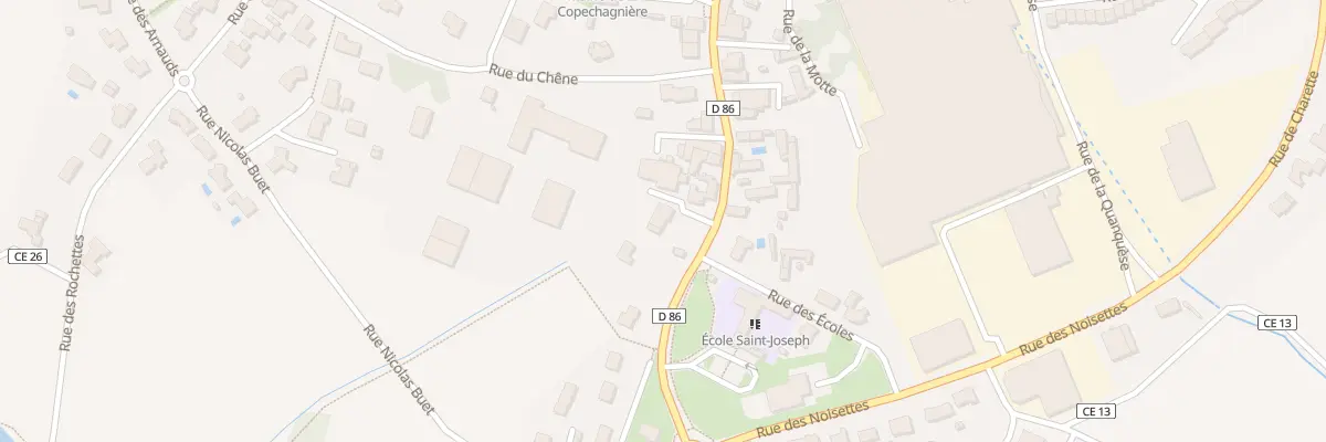Plan du 22B Rue des tanneurs à La Copechagnière
