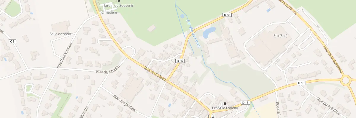Plan du 7 Rue de la fontenelle à La Copechagnière
