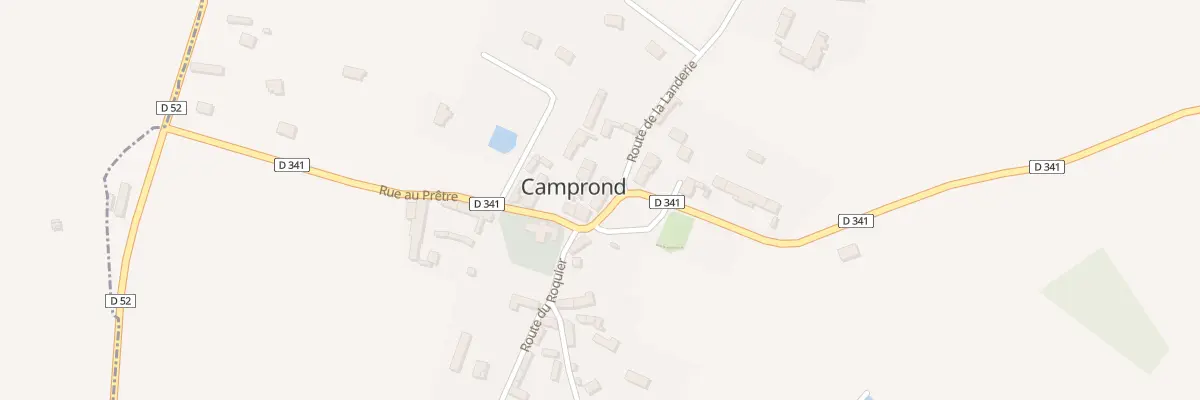 Plan du 2 Rue au Prêtre à Camprond