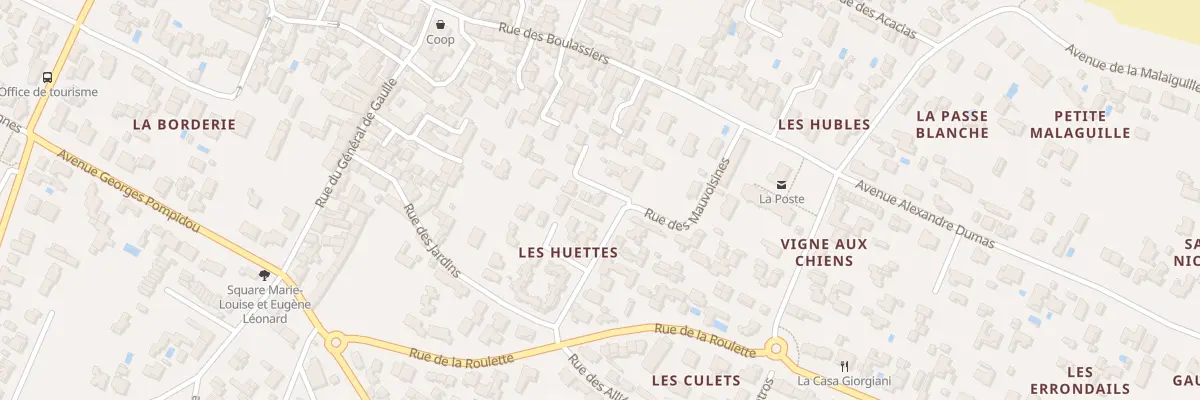 Plan du 11 Rue des Mauvoisines à La Brée-les-Bains