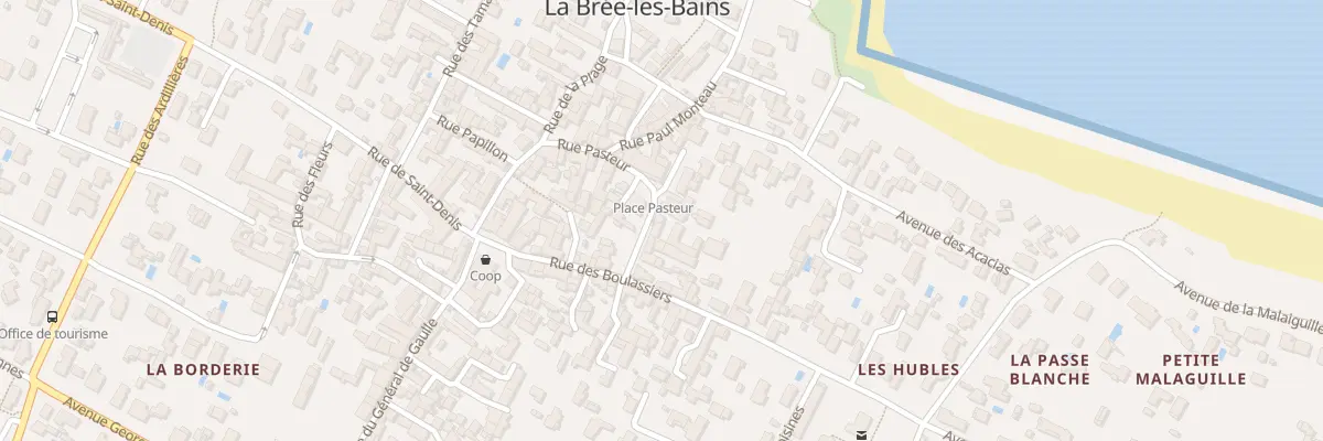 Plan du 5166 Pl Pasteur à La Brée-les-Bains