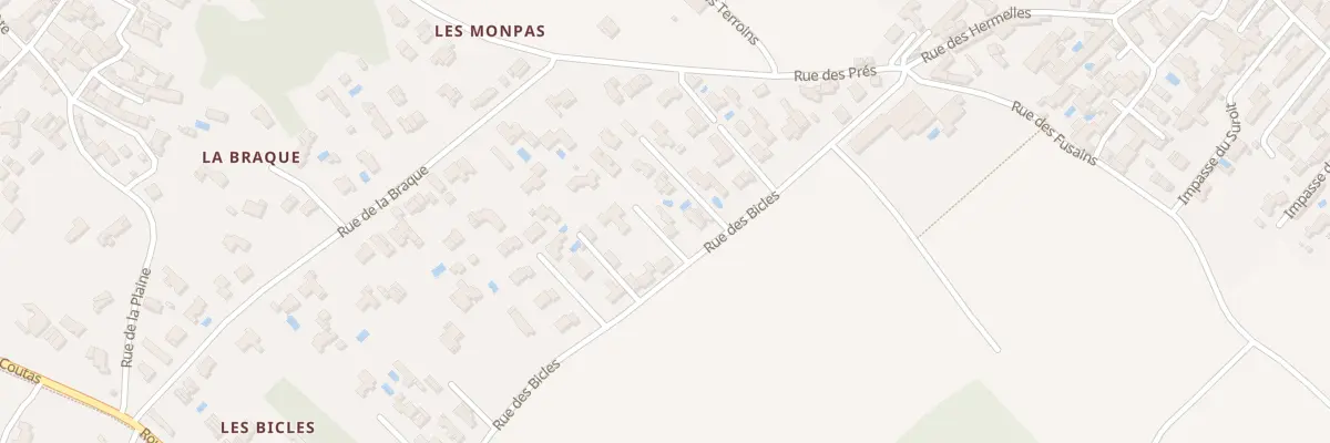 Plan du 9004 Rue des Bicles à Saint-Pierre-d’Oléron