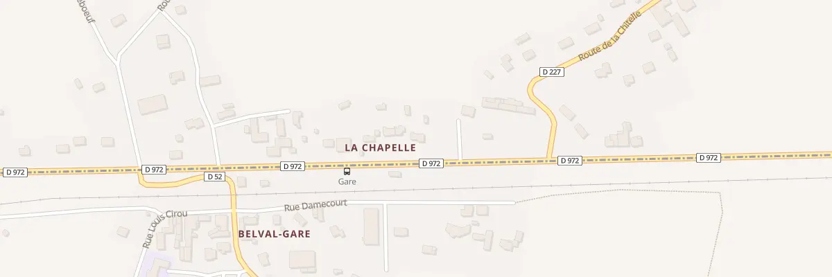 Plan du 14 Rte de la Chapelle à Camprond