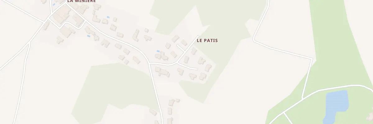 Plan du 16 Le Patis à Monnières