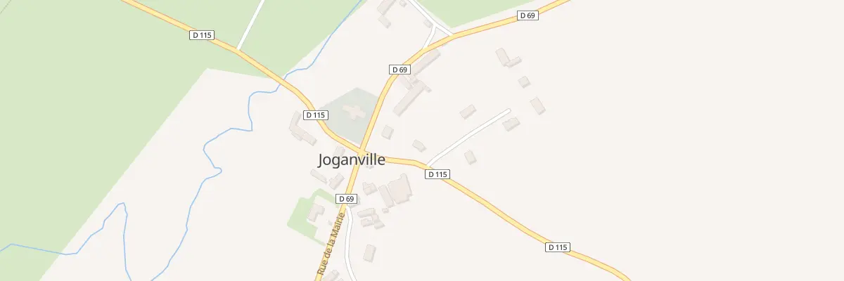 Plan du 1A Rte d’Azeville à Joganville