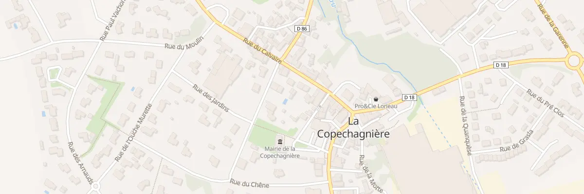 Plan du 9 Rue de verdun à La Copechagnière