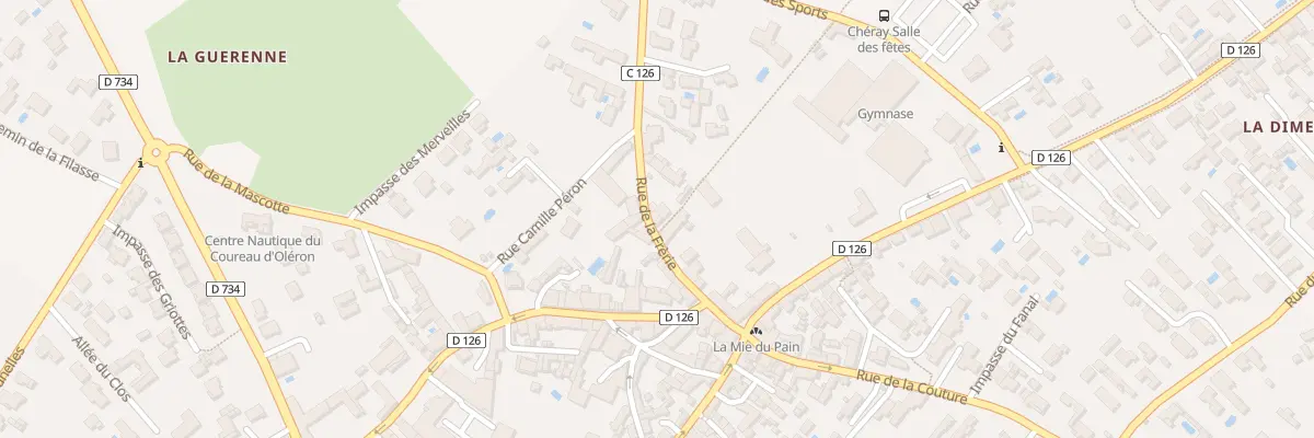 Plan du 5001 Rue de la Frèrie à Saint-Georges-d’Oléron