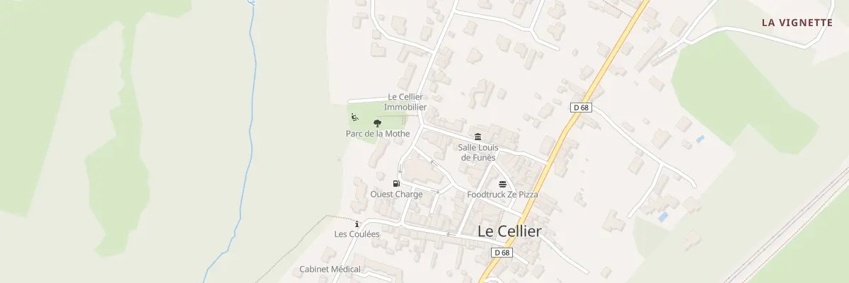 Plan du 18B Rue de Bel Air au Cellier