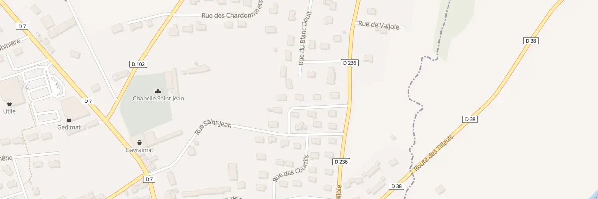 Plan du 5 Rue des Hauts Vents à Gavray-sur-Sienne