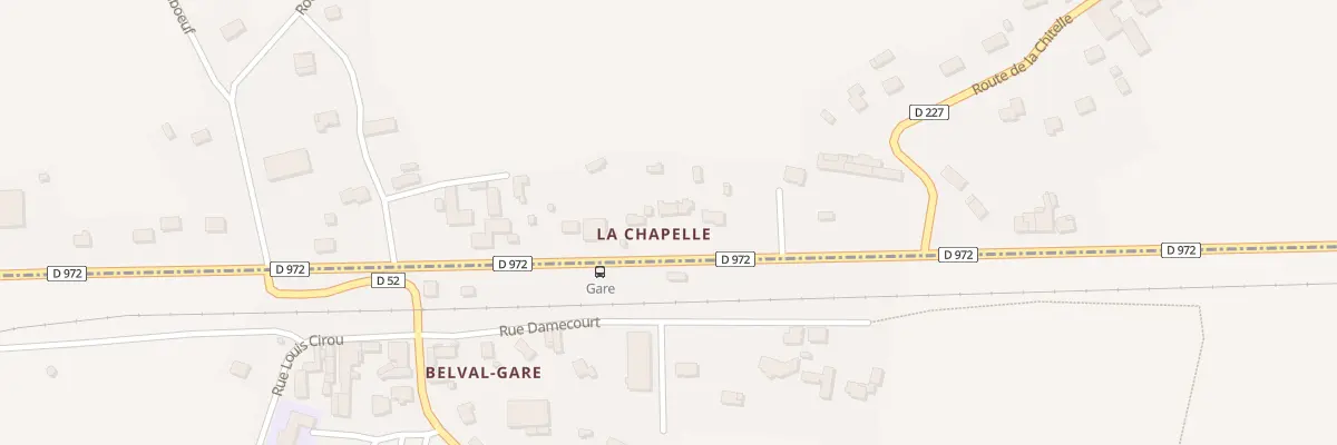 Plan du 49 La Chapelle à Camprond