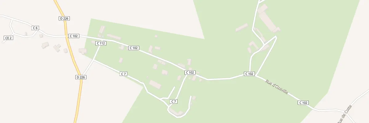 Plan du 26 Rue d’ Ozeville à Tocqueville