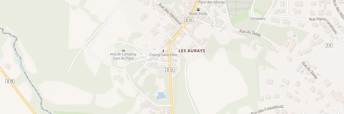 Plan du 35 Rue de la Nantee au Champ-Saint-Père