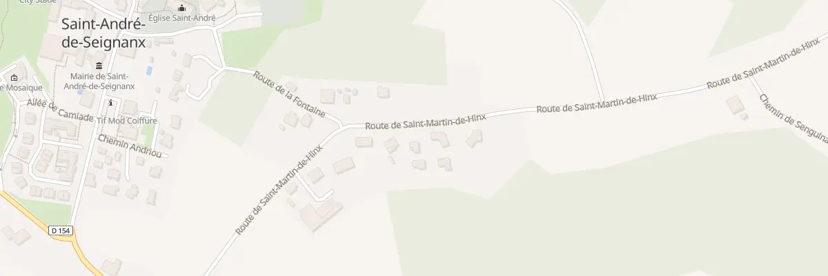 Plan du 426 Rte de Saint-Martin-de-Hinx à Saint-André-de-Seignanx