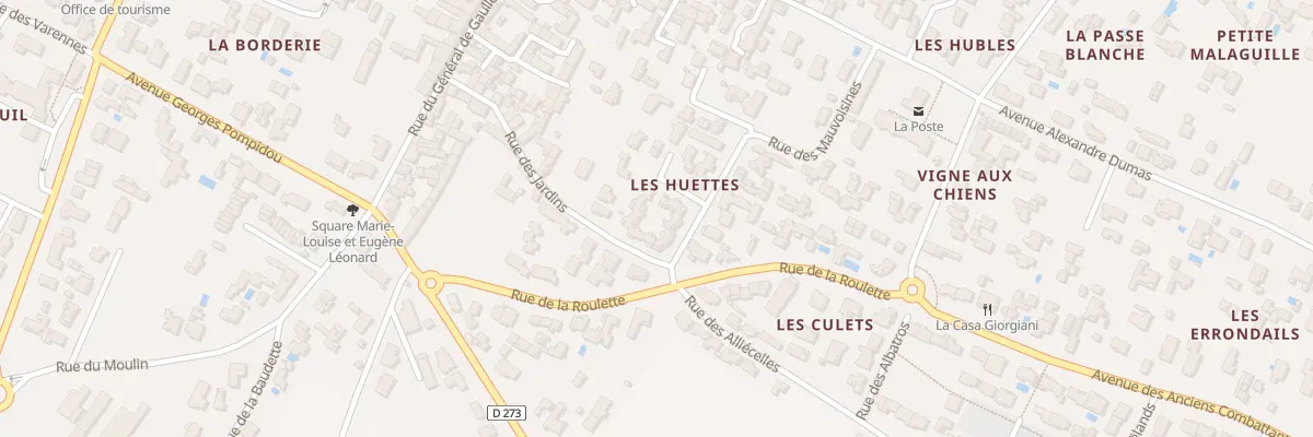 Plan du 15A Rue des Mauvoisines à La Brée-les-Bains