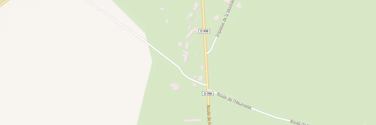 Plan du 2 Imp du Bas de la Lande à Juilley