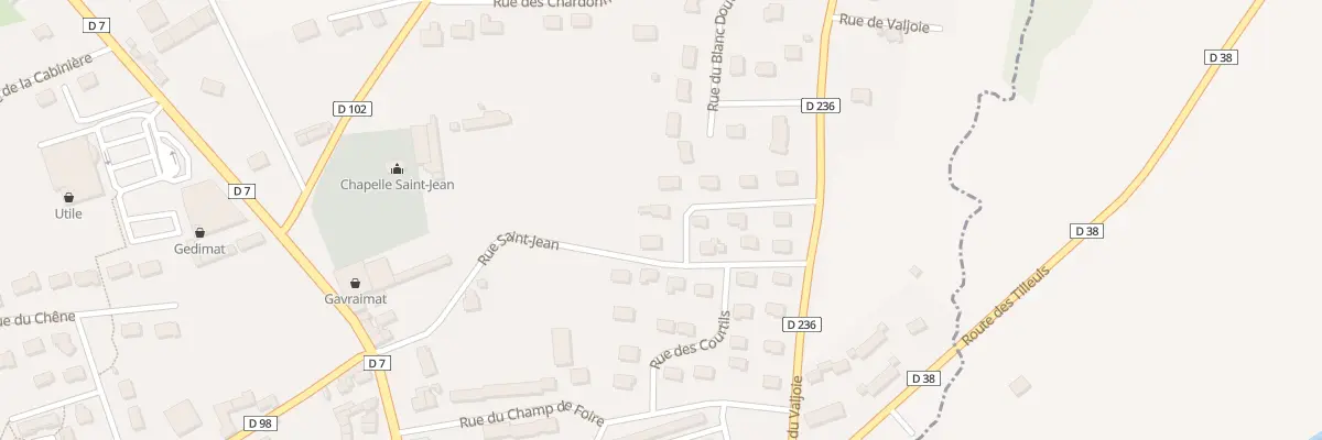 Plan du 1 Rue des Hauts Vents à Gavray-sur-Sienne