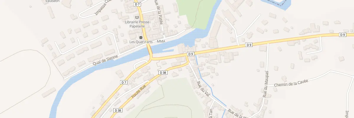 Plan du 6 Rue du Moulin à Gavray-sur-Sienne