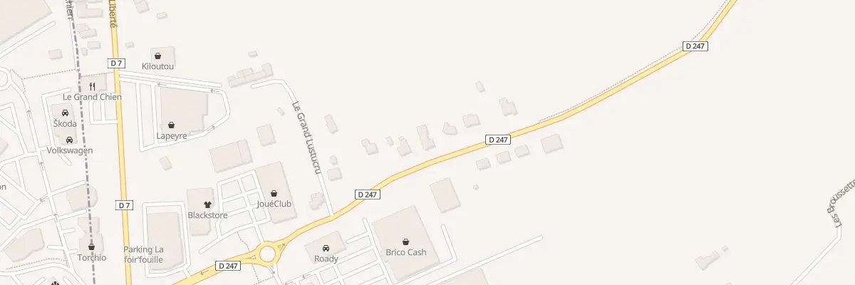 Plan du 50 Rue des Champs Jouaux - St Mar à Avranches
