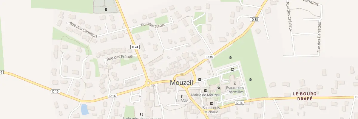 Plan du 13 Rue des Fours à Mouzeil