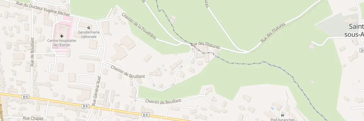 Plan du 27 Che de Bouillant - Avranches à Avranches