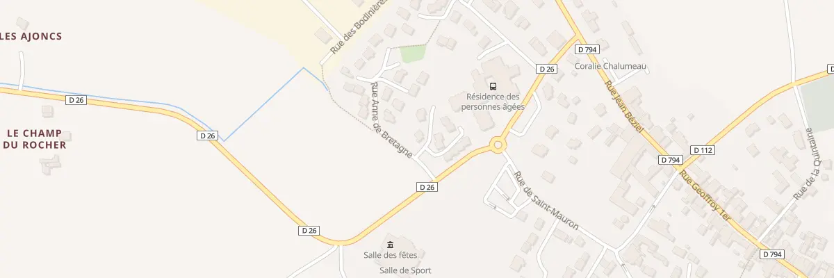 Plan du 1 Res du Moulin à Vent à Livré-sur-Changeon