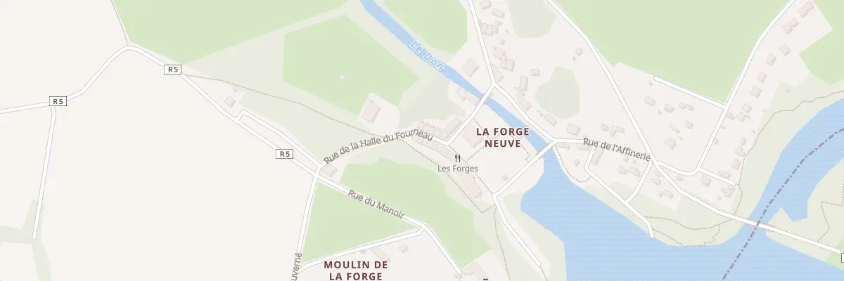 Plan du 11 Rue de la Halle du Fourneau à Moisdon-la-Rivière