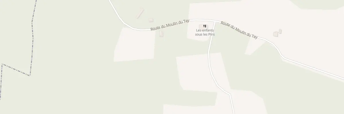 Plan du 815 Che du Moulin du Tey à Saubrigues