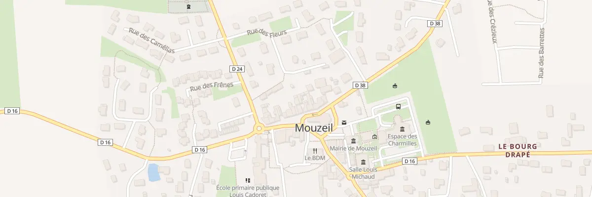 Plan du 5582 Rue des Fours à Mouzeil