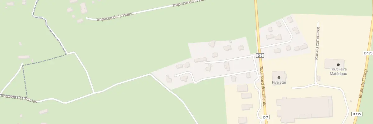 Plan du 30 Maudon à Ponts