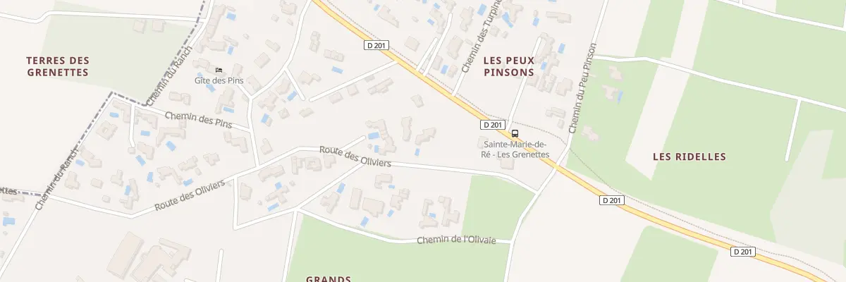 Plan du 18 Rue des Oliviers à Sainte-Marie-de-Ré
