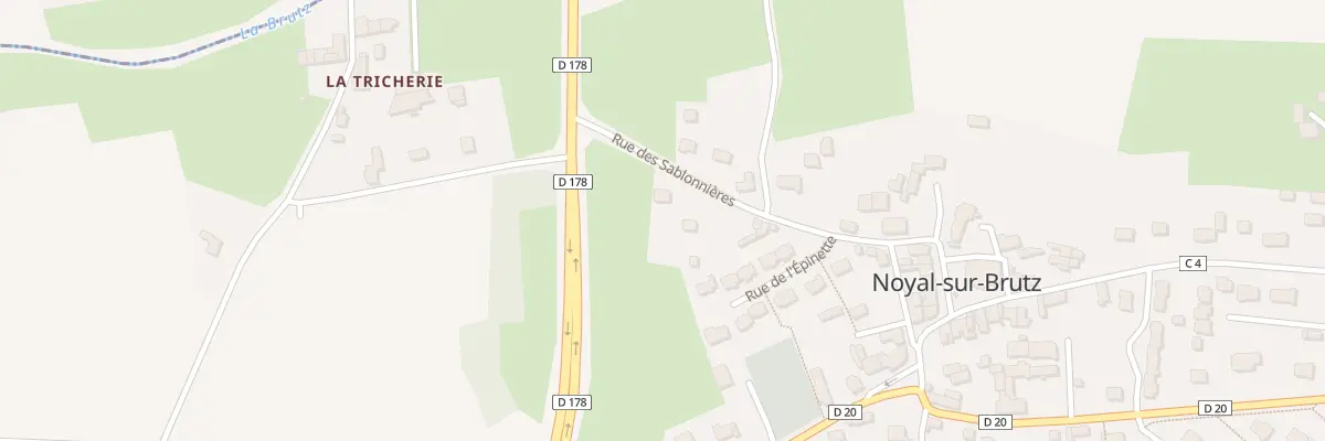 Plan du 17 Rue des Sablonnieres à Noyal-sur-Brutz