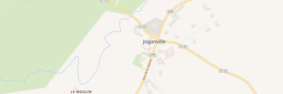 Plan du 6 Rue de la Mairie à Joganville