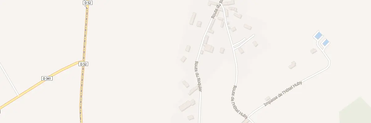 Plan du 10 Rte du Roquier à Camprond