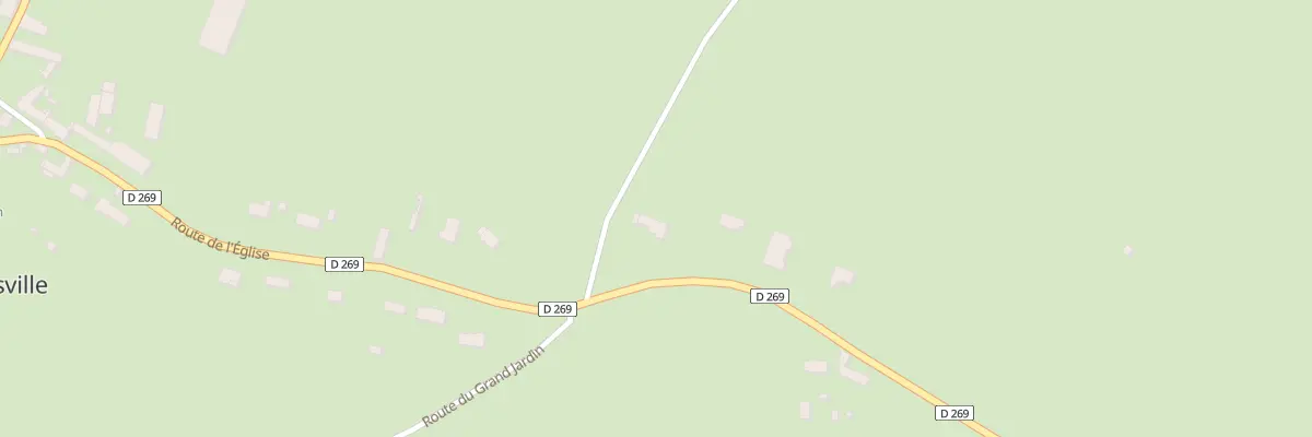 Plan du 33 Rte de l’Église à Fresville