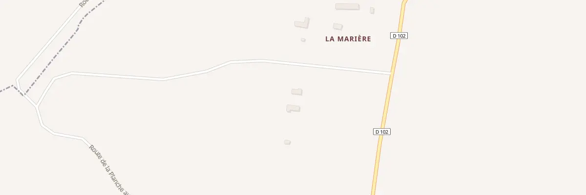 Plan du 4 Rte de la Planche aux Pretres à Grimesnil