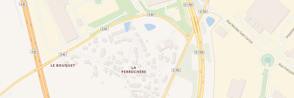 Plan du 8 Rue claude monet à Montaigu-Vendée