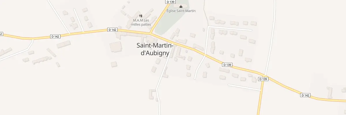 Plan du 3 Rue de l’Ecole aux Filles à Saint-Martin-d’Aubigny