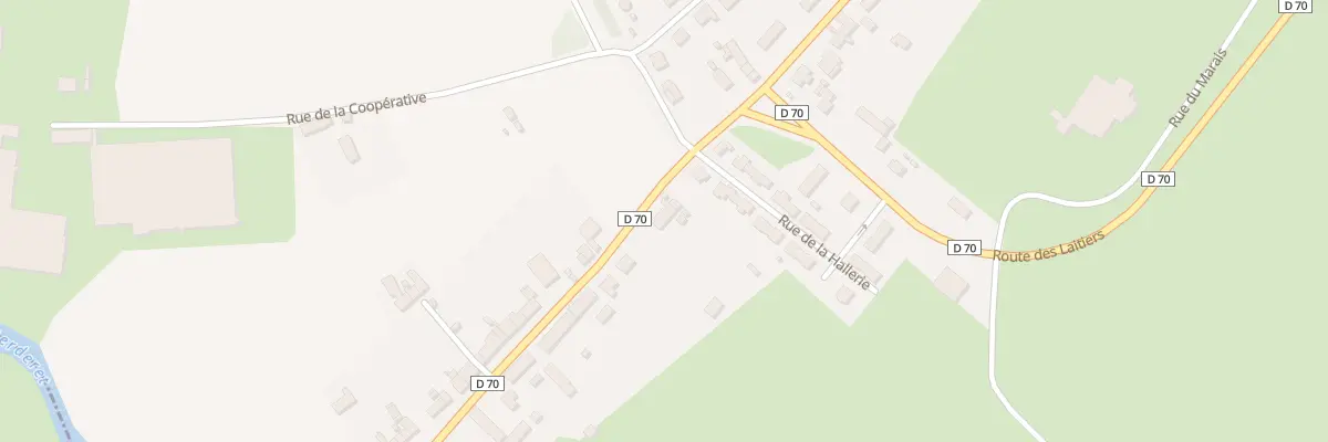 Plan du 26 Rue du Cap. Rex Combs -Chef du à Sainte-Mère-Église