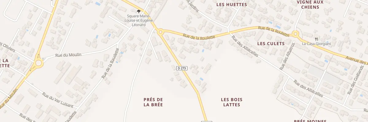 Plan du 7 Rte de l’Ile à La Brée-les-Bains