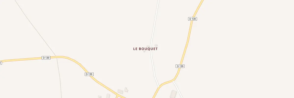 Plan du 1 Le Bouquet à Saint-Martin-d’Aubigny