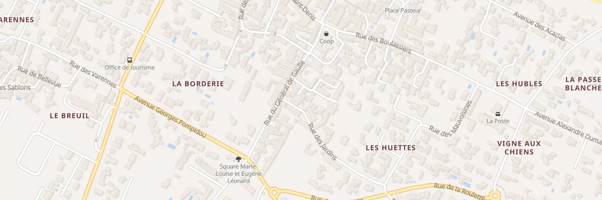 Plan du 6 All Louis Marie Eches à La Brée-les-Bains