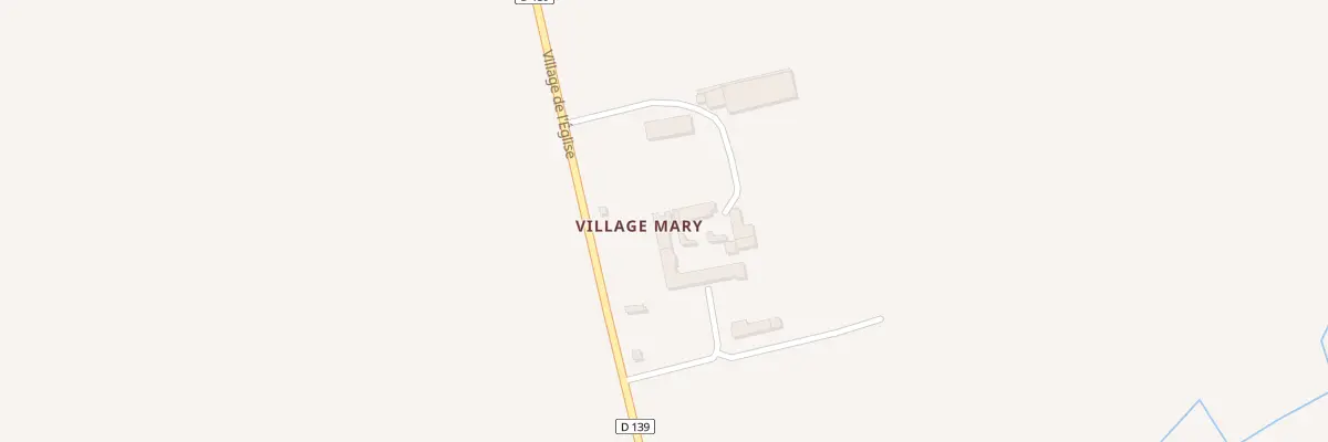 Plan du 6 Village Mary à Saint-Martin-d’Aubigny
