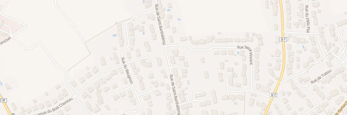Plan du 29F Rue de Saint Barthelemy au Loroux-Bottereau