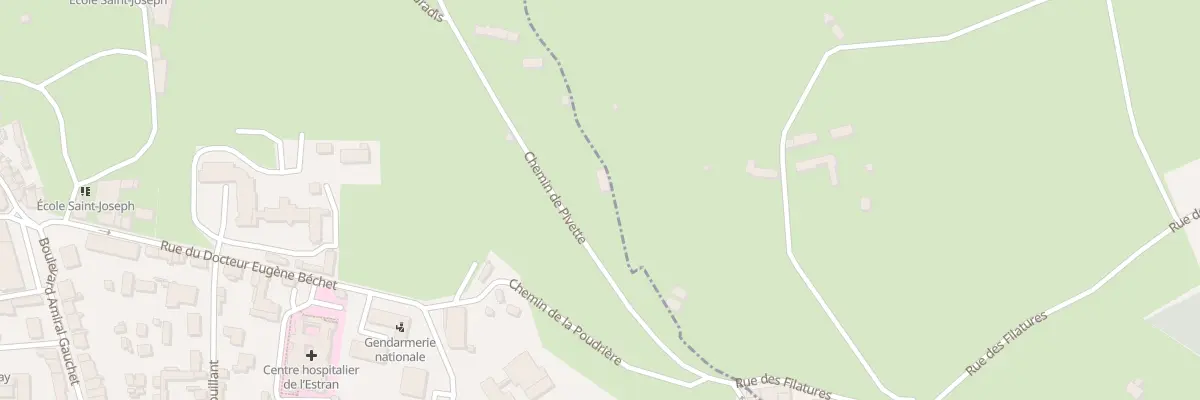 Plan du 2 Che de Pivette - Avranches à Saint-Senier-sous-Avranches
