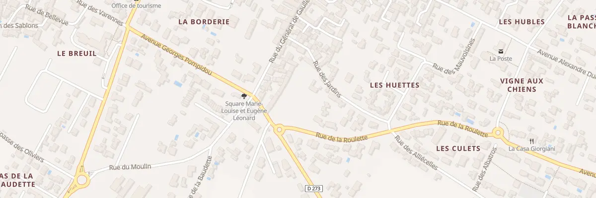 Plan du 17B Rue de la Roulette à La Brée-les-Bains