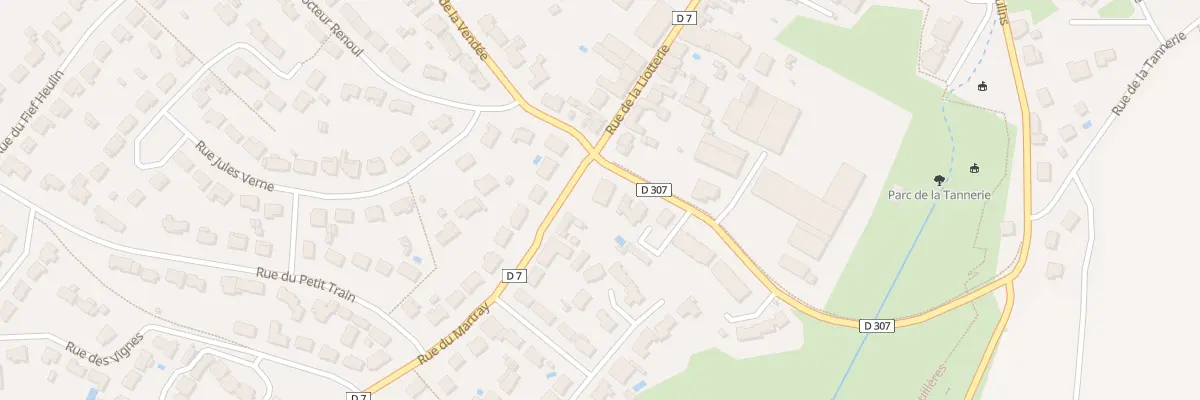 Plan du 1 Rue des côteaux au Loroux-Bottereau